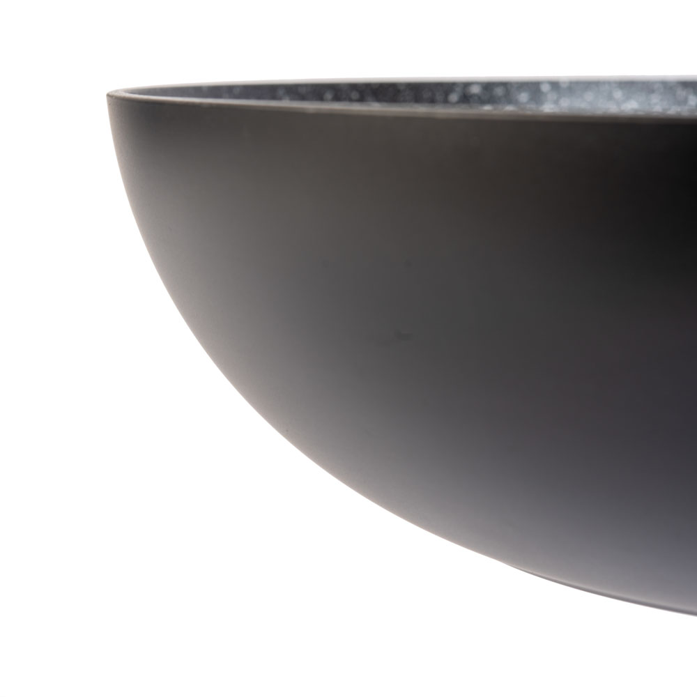 Padella modello wok diametro 30 cm da 4,2L in alluminio pressofuso antiaderente