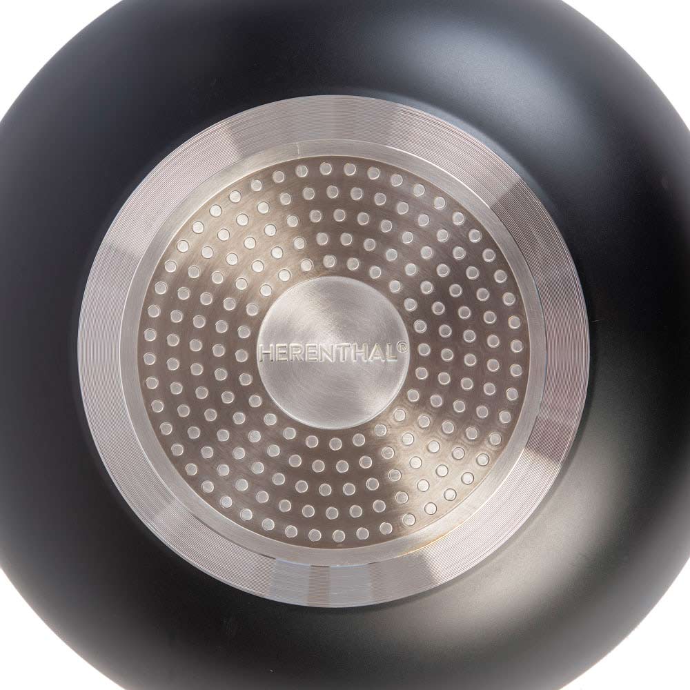 Padella modello wok diametro 30 cm da 4,2L in alluminio pressofuso antiaderente