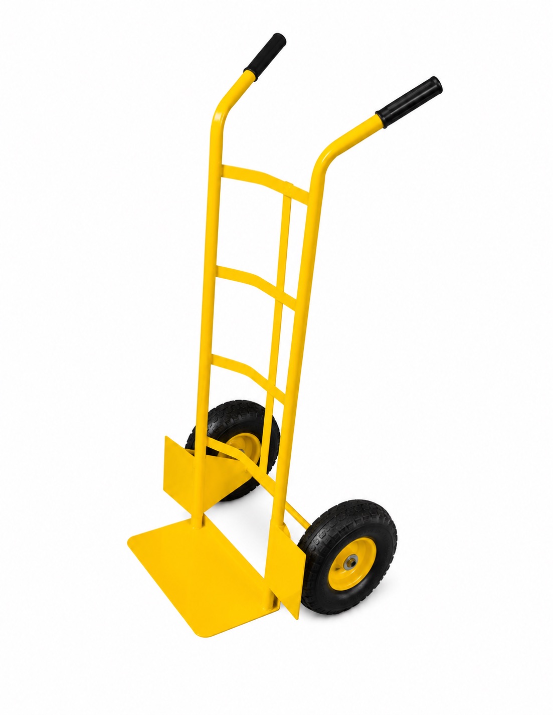 Carrello portapacchi in acciaio trasloco trasporto carichi pesanti portata 200kg.