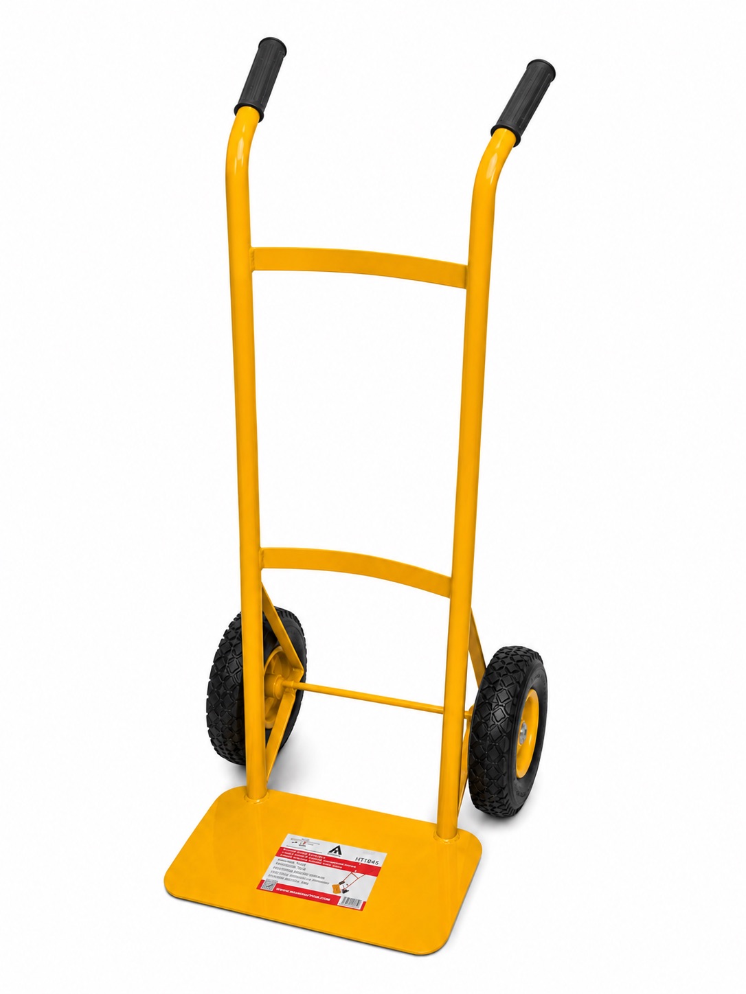 Carrello portapacchi in acciaio trasloco trasporto carichi pesanti portata 100kg.