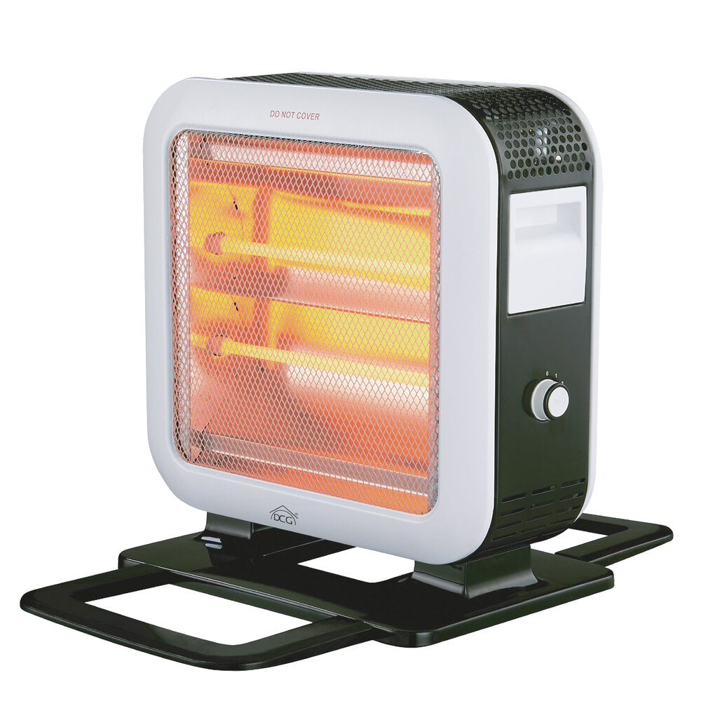 Stufa elettrica alogena al quarzo 1600w.