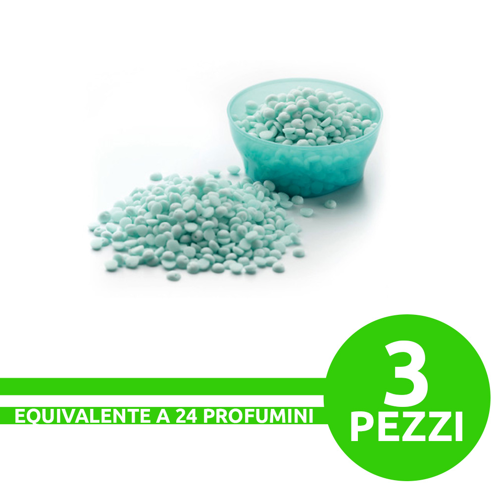 Kit da 12 sacchetti premium, 3 profumi in grani, 2 filtri per folletto VK140-150