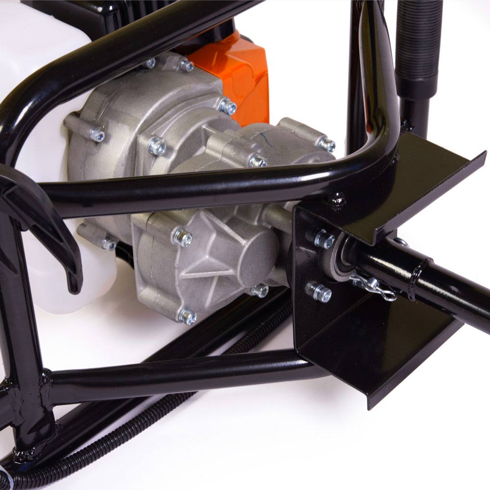 Trivella a scoppio 52cc 2 tempi 3 punte da 100 150 200 mm e prolunga in omaggio