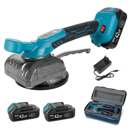 Ventosa Vibrante a Batteria per Pavimenti Piastrellatrice Livellatrice 