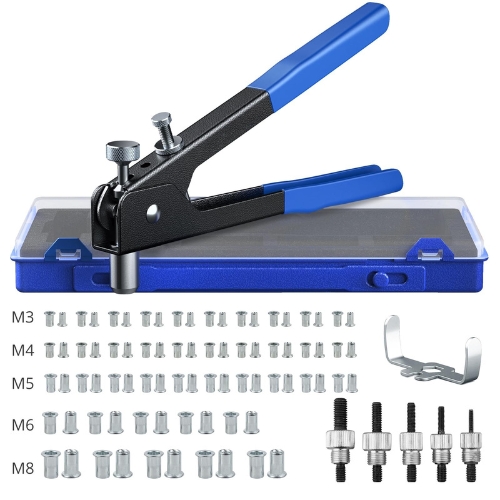 Rivettatrice per inserti filettati rivettatrice professionale da 10 pollici.