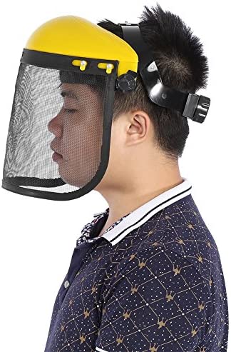 VISIERA A RETE REGOLABILE MASCHERA PROTETTIVA PER DECESPUGLIATORE