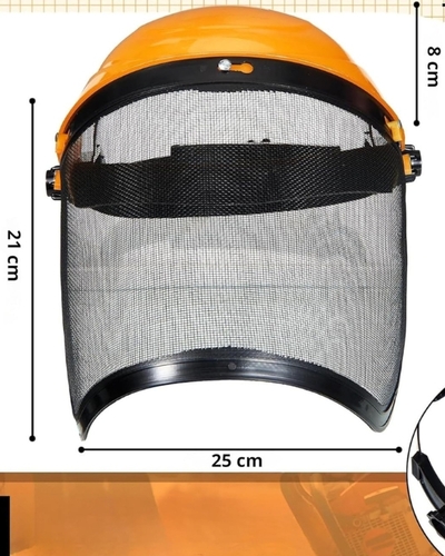 VISIERA A RETE REGOLABILE MASCHERA PROTETTIVA PER DECESPUGLIATORE