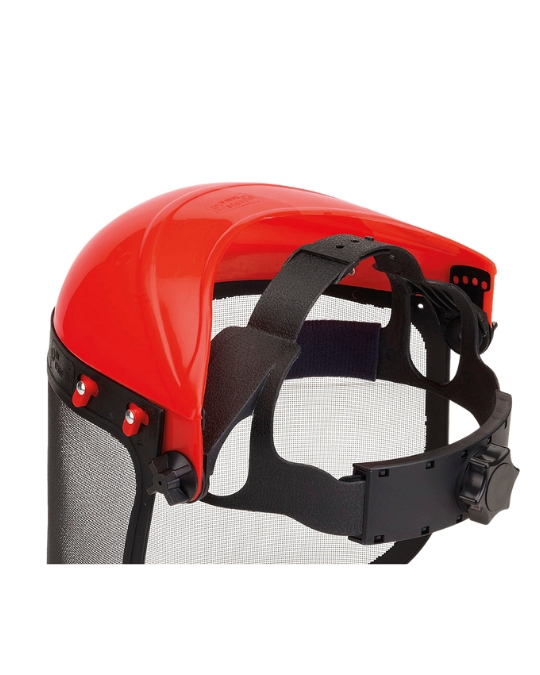 VISIERA A RETE REGOLABILE MASCHERA PROTETTIVA PER DECESPUGLIATORE