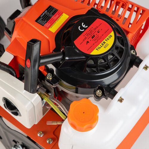 Motozappa motocoltivatore a scoppio 2 tempi da 3,7 cv e 65 cc raggio 30 cm
