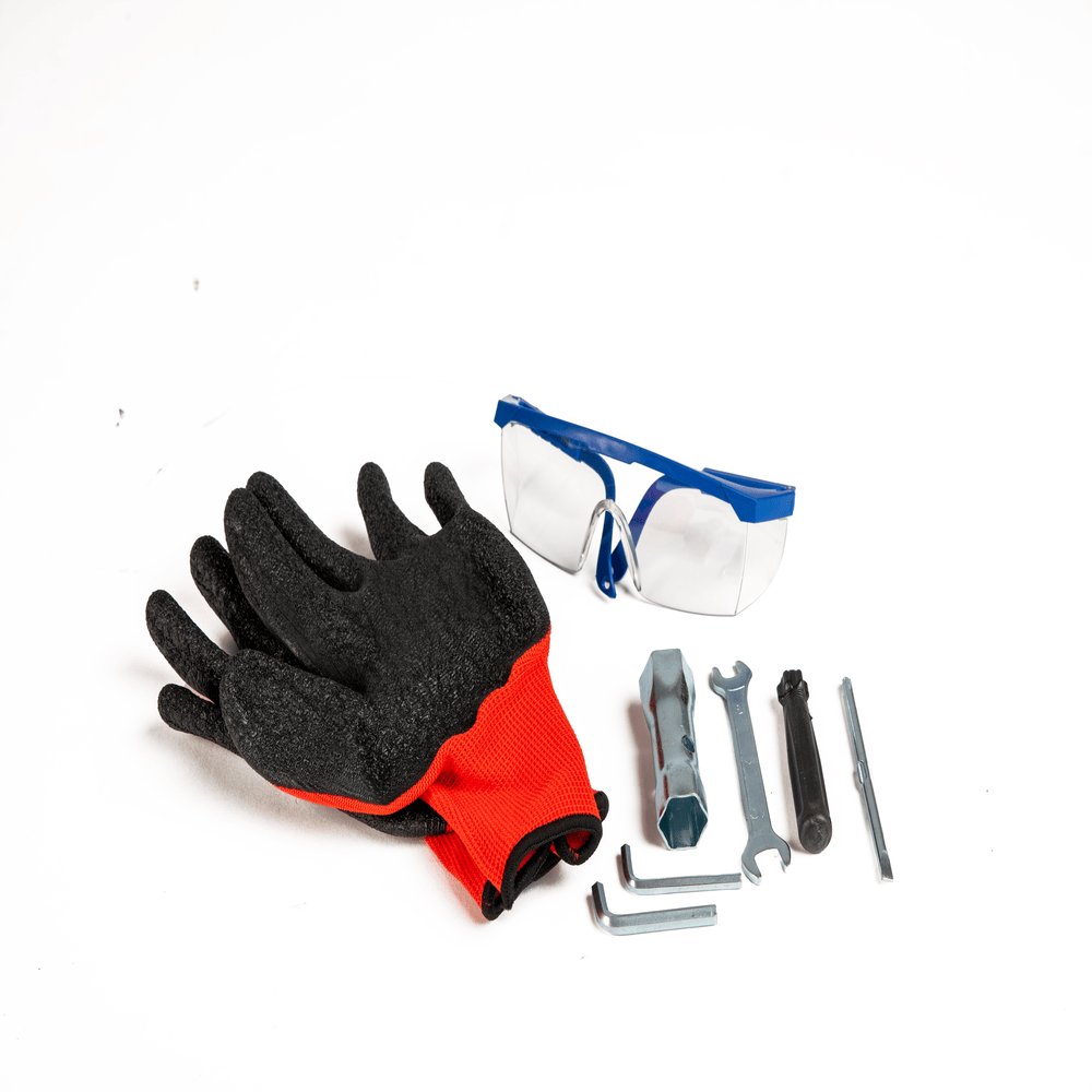 Motozappa motocoltivatore a scoppio 2 tempi da 3,7 cv e 65 cc raggio 30 cm