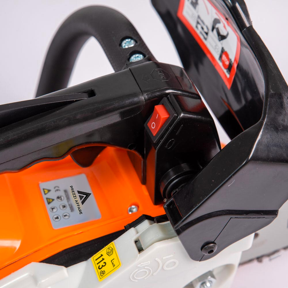 Coppia Motosega 25cc lama da 25 cm + Motosega 52cc lama da 50 cm