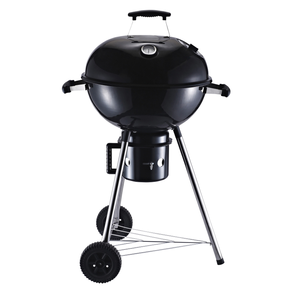 Barbecue sferico a carbone sandrigarden 57cm diametro con termometro e valvola