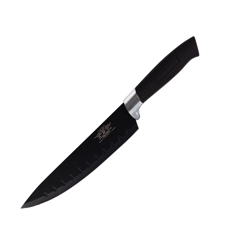 Set di coltelli piu' pelapatate colore nero 8 pezzi di alta qualita'