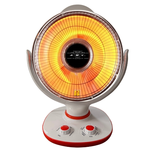 Stufa da banco a carbonio oscillante 2 livelli di potenza 500/1000w.