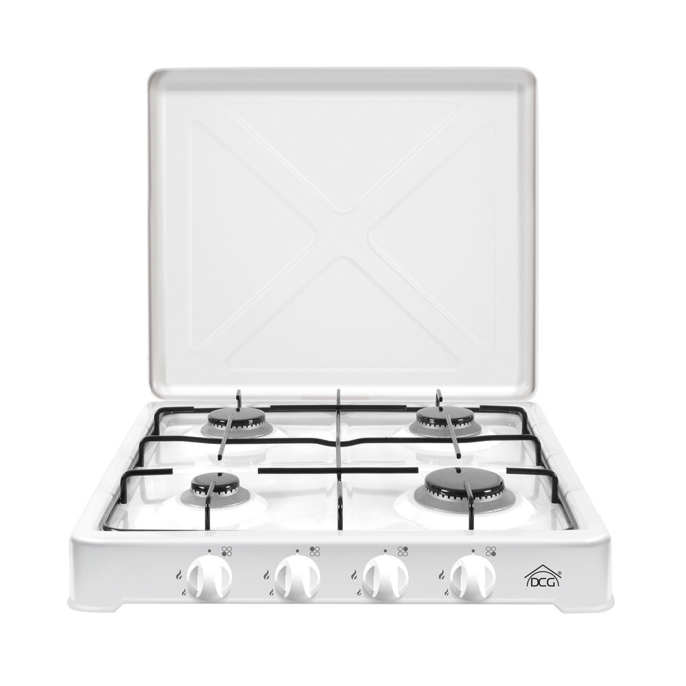 Fornello a gas piano cottura 4 fuochi portatile ekp2427.